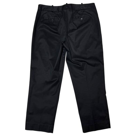 Talbots Signature Crop Pant Black 12 - Picture 3 of 3